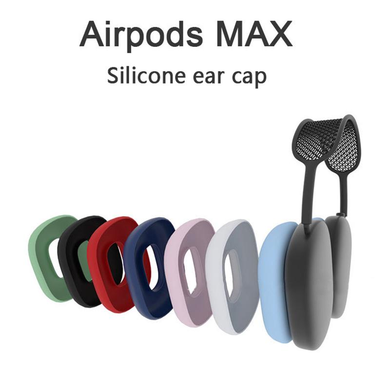1 пара амбушюр для Apple Airpods Max, сменные подушечки для ушей, устойчивые к поту, амбушюры