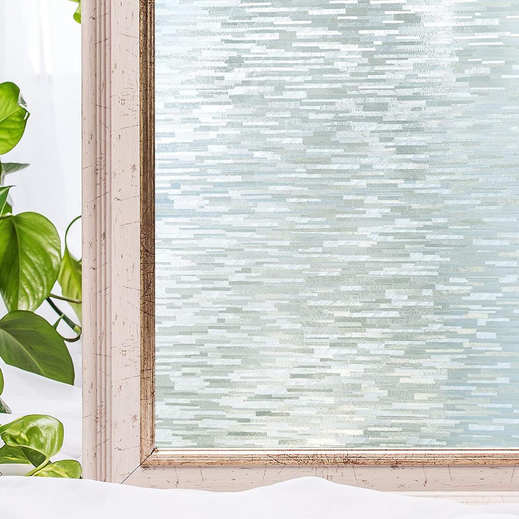 3D полупрозрачная радужная пленка для окон, витражное стекло, виниловая статическая самоклеящаяся пленка, терморегулирующие наклейки на окна для дома