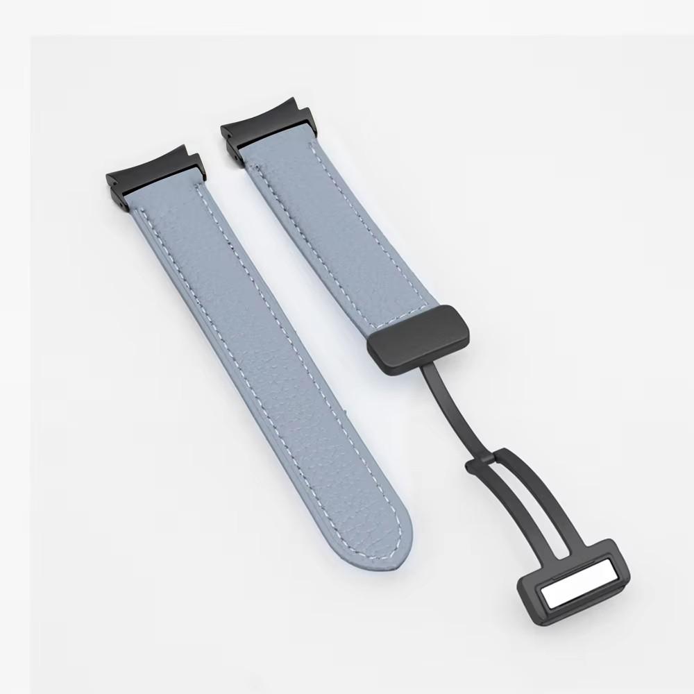 Price Fashion for Samsung Strap 4/5 Classic Magnetic Buckle Leather Strap 40/44/46mm