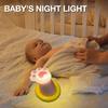 Cat Paw Night Light with Auto-Off Timer Soft Glow Flicker Free Dimmable Cute