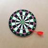 Dart Board Game Set Household Wall Hanging Dual Sides Available Thickened Indoor Outdoor Throwing Game Steel Tipped Darts