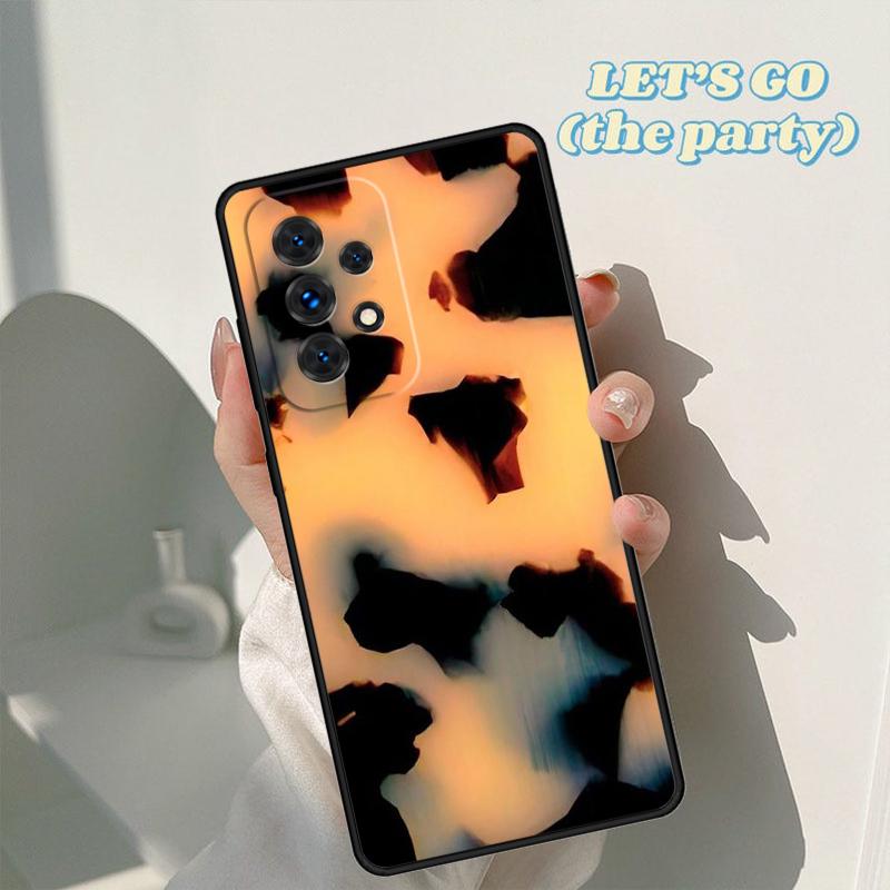 Чехол для телефона с узором под черепаховый панцирь Для Samsung Galaxy A42 A31 A40 A51 A71 A32 A80 A91 A52 A72 A73 A20e A21S A50 A70 A11 A12 Чехол