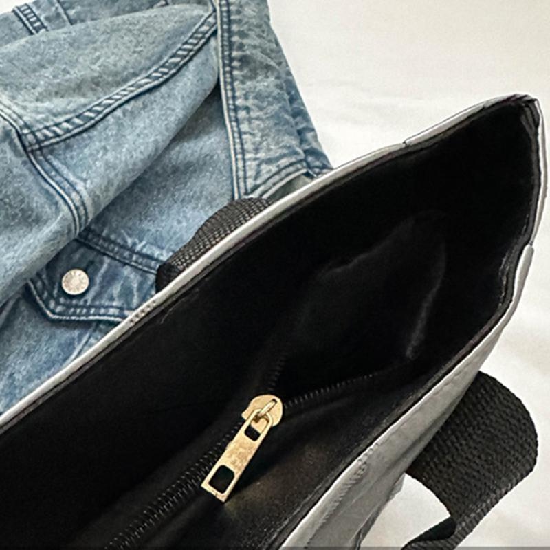 Повседневная большая сумка для женщин, космическая хлопковая сумка на плечо, большая вместительная женская пышная сумка, стеганая рабочая сумка для покупок