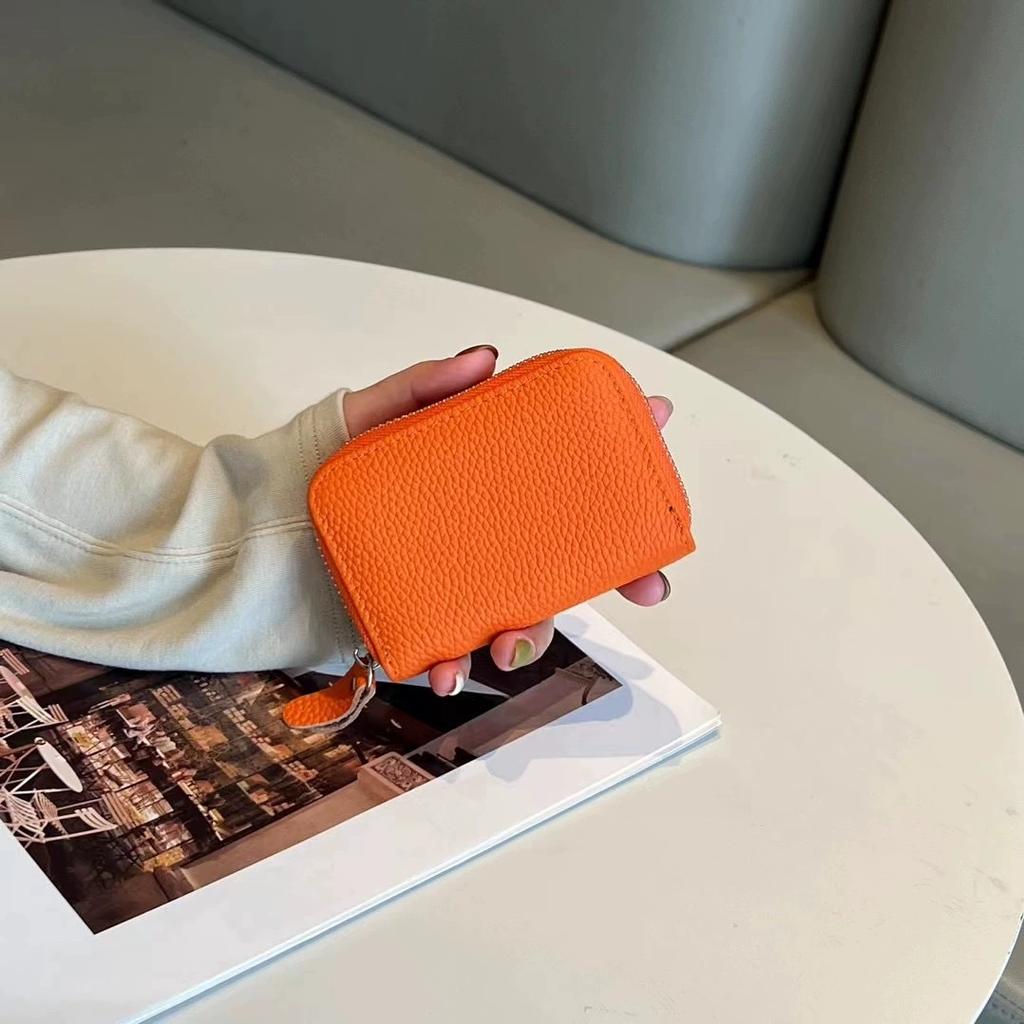 Genuine Leather Card Holder First Layer of Cowhide Coin Purses For Women Natural Leather ID Credit Business Cards Organizer 11 Slots