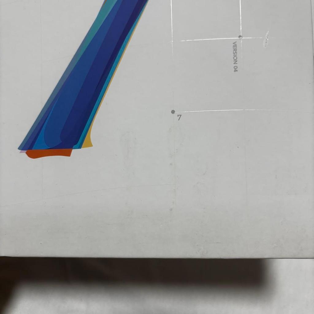 [Б/У] ВЕРСИЯ MAP OF THE SOUL 7 с прозрачным файлом