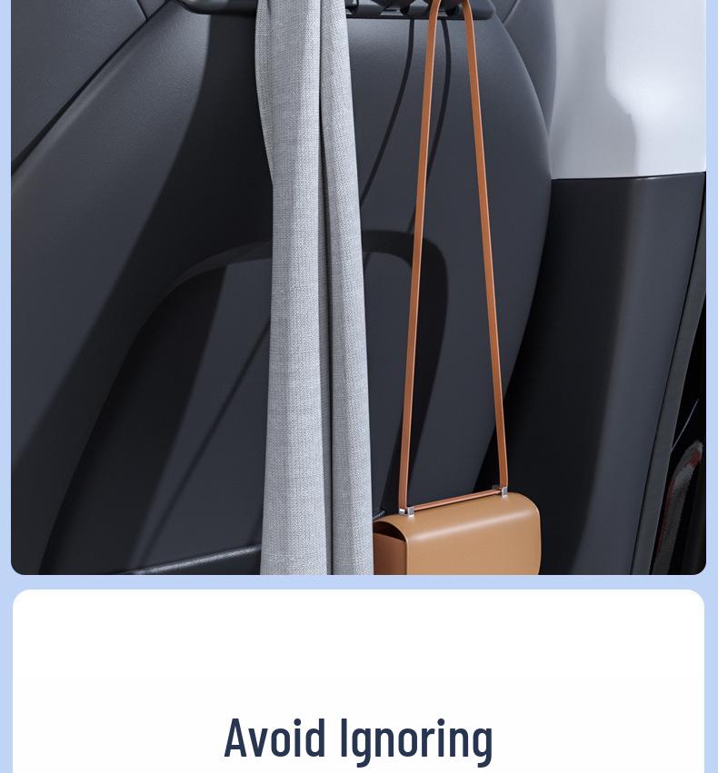 Compatible Tesla Model Y Rear Seat Storage Hook - Refresh Model Accessory