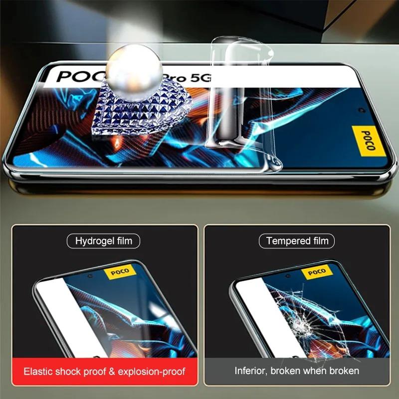 2 шт. HD гидрогелевая пленка для iPhone Samsung Huawei Honor Xiaomi Redmi OPPO Realme Vivo OnePlus Защитная пленка для экрана телефона мягкое полное покрытие