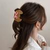 Toast Acetate Hair Crab Clip Cute Delicious Food Claw Clip Lovely Croissant Shark Clip  Girls