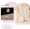 New High-End Jewelry Box with Buckle: Large Capacity Drawer for Necklace & Earrings