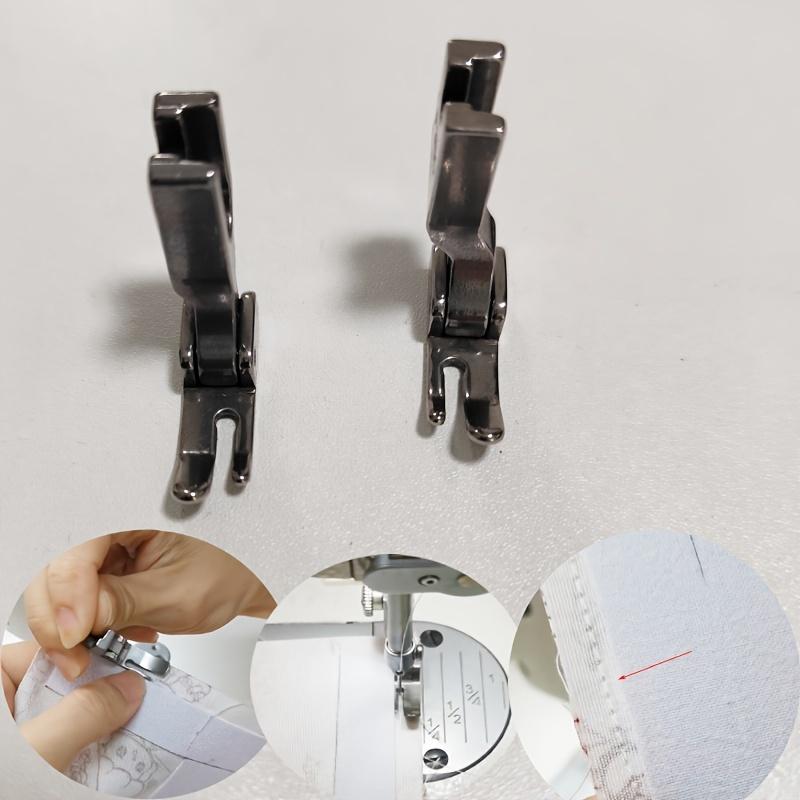 P360 Односторонняя лапка с молнией P361 Лапка для узкой строчки для плоскошовной швейной машины 3 см Лапка с узкой левой и широкой правой лапкой