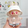 For 17cm Labubu Doll Clothes Fashion Clothes Hoodies Doll Clothes Color Match Hoodies Dolls Accessories Cute Decoration Little Cloths