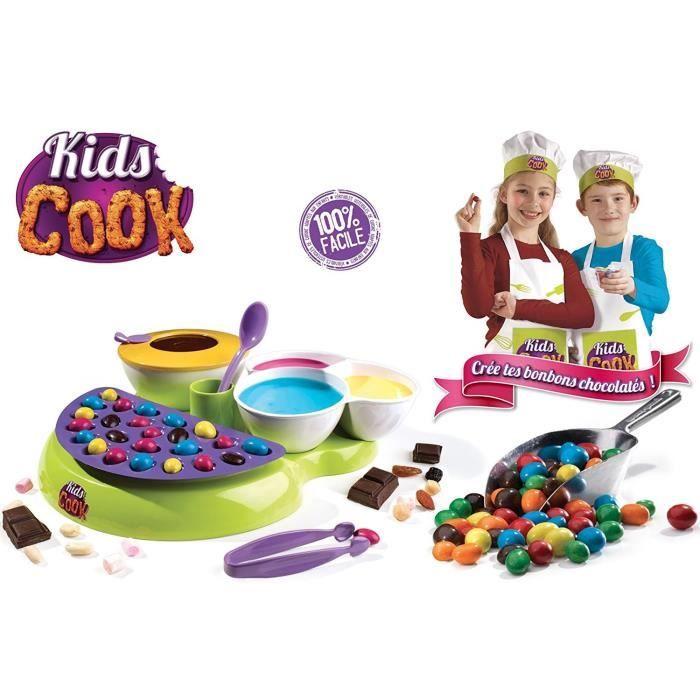 Fabrique de choconuts pour enfants goliath - bain-marie et batteur manuel - jaune