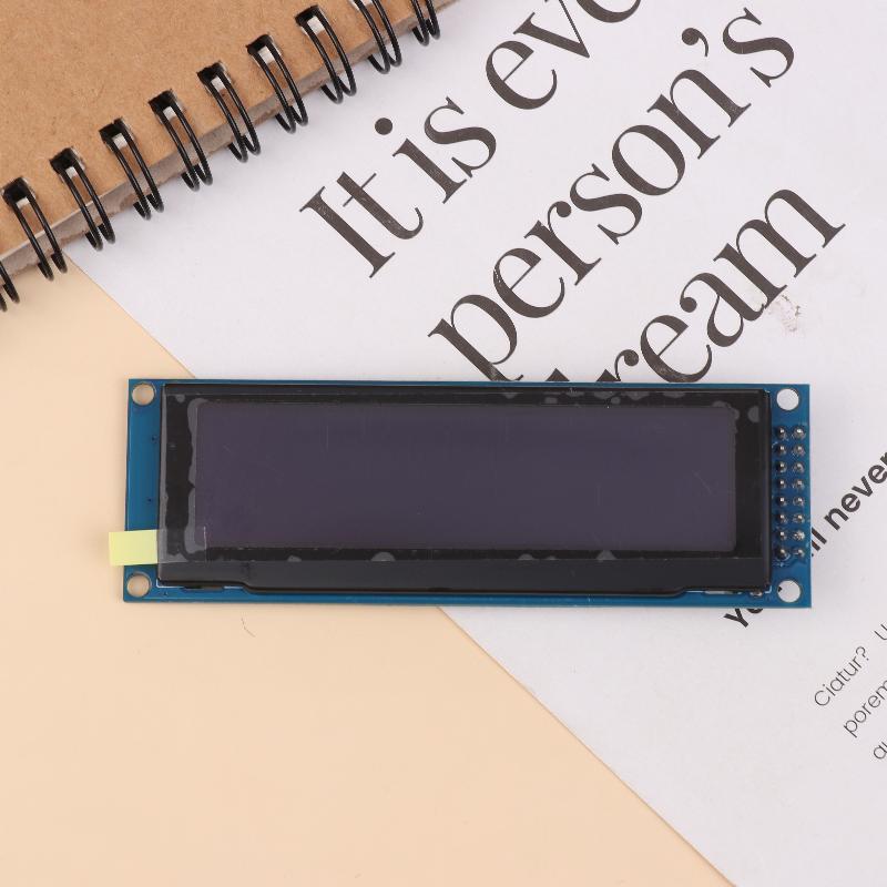 3.12-дюймовый модуль OLED-дисплея SSD1322 256x64 для Arduino STM32 SPI I2C-интерфейс с предварительно припаянным штыревым разъемом