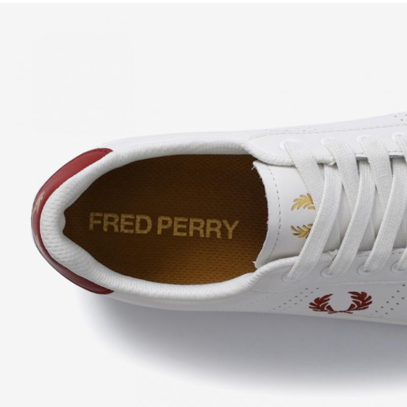 Fred Perry Унисекс кроссовки B721 Кожаные