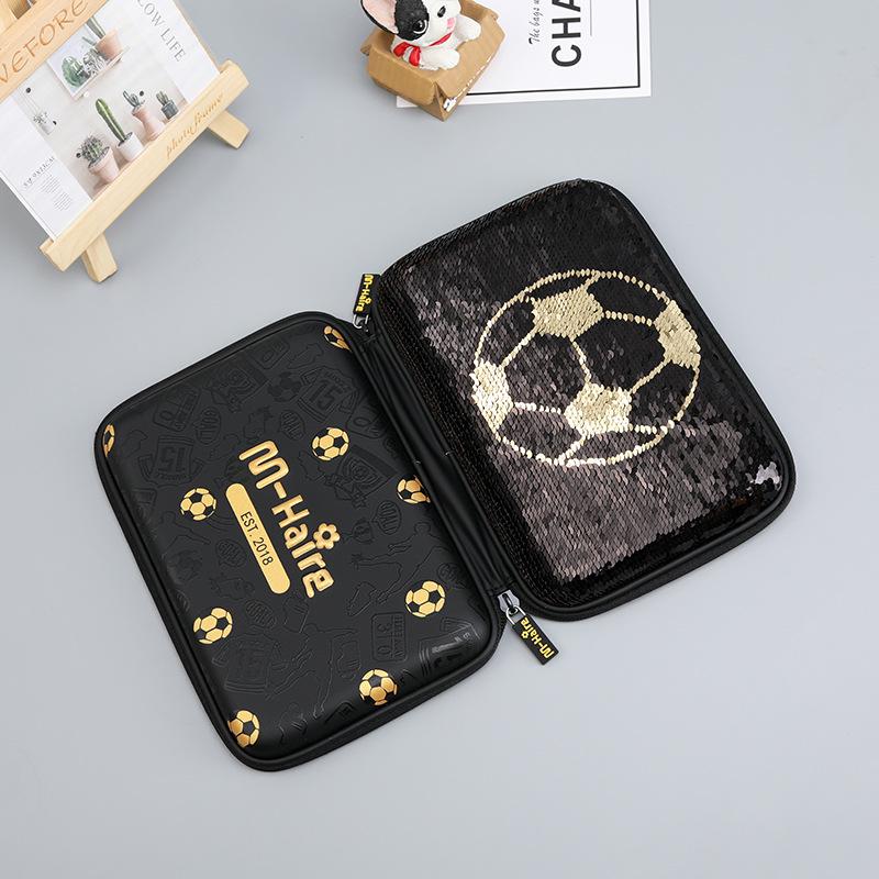 Многофункциональный пенал Lezhiyuan Sequin для учеников начальной школы, пенал EVA в стиле Smiggle