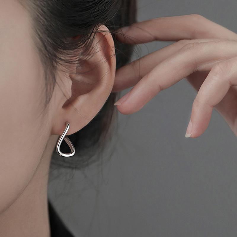 Серьги-кольца Модные Геометрические Изысканные Серьги Новый Нишевый Дизайн Вечеринка Свадебные Украшения Подарки