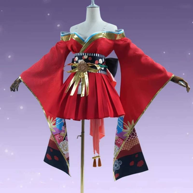 Косплей-наряд Идзу Момои из Azur Lane с модным уличным дизайном для фанатов аниме и мероприятий