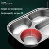 316 Stainless Steel Divided Kids' Plate