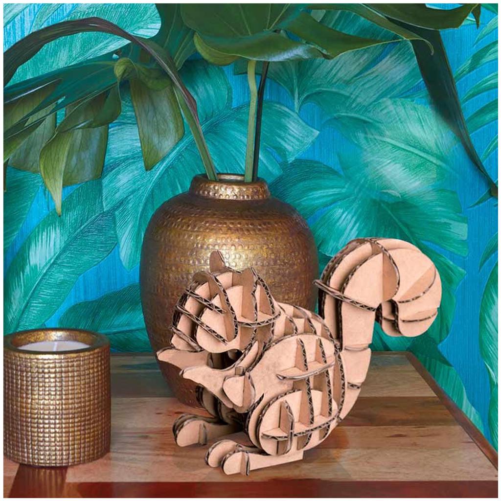 Les Trésors De Lily [Q4564] — 3D фигурка из картона «Белка» — доски 16,5х17. 5 см