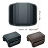 Car Armrest Box Height Pad Universal Leather Armrest Cushion with Pocket Storage Bag Memory Cotton Elbow Support Armrest Storage
