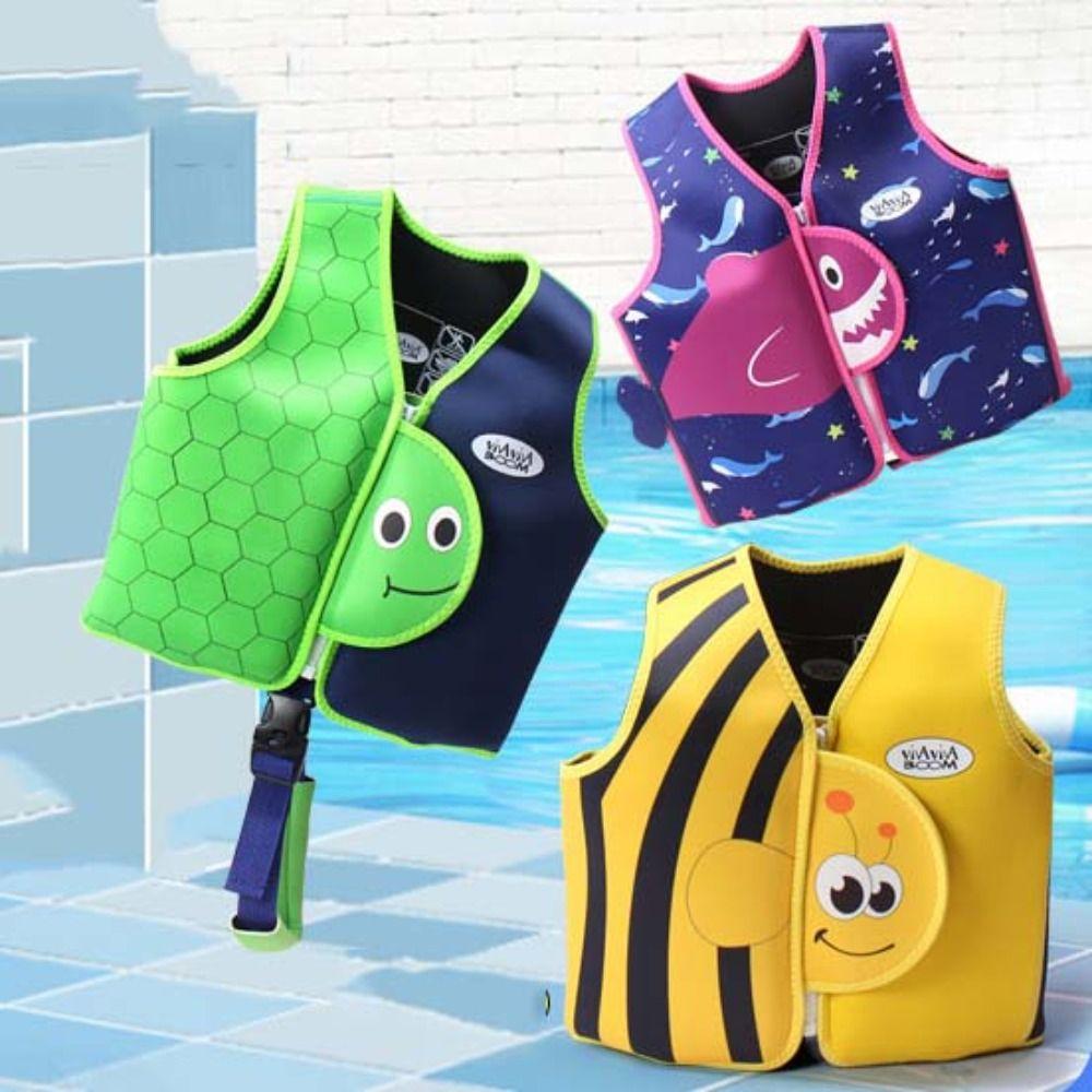 Not Falling Off Child Buoyancy Vest Adjustable Floating Vest Baby Swimming Jackets Child