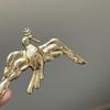Gold-Plated Peace Dove Brooch Vintage Fashion Accessory Party Olive Branch Pin  for Women