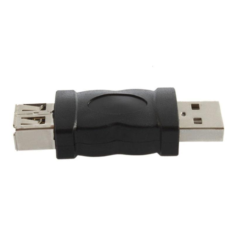 New Firewire IEEE 1394 6 Pin Female To USB Type A Male Adaptor Adapter UF