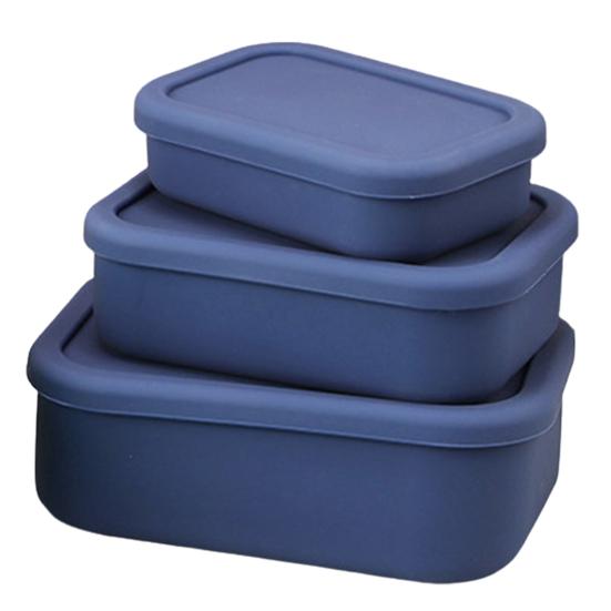 3 шт. 300/700/1300 мл ланч-бокс с крышкой, хорошо герметизируется, пригоден для использования в микроволновой печи, пикника, похода, портативный контейнер для еды для ежедневного использования