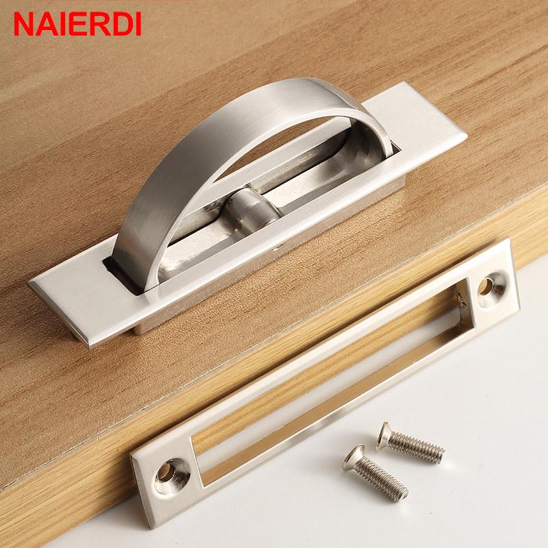 Встраиваемые дверные ручки. Материал: цинковый сплав