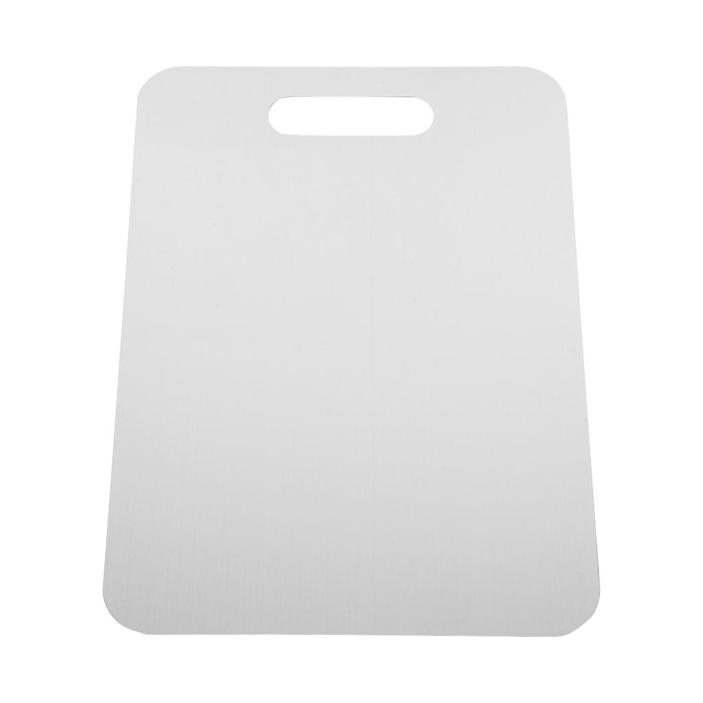 Stainless Steel Cutting Board Metal Food Chopping Double-sided Breadboard Useful Kitchen Utensil Boards