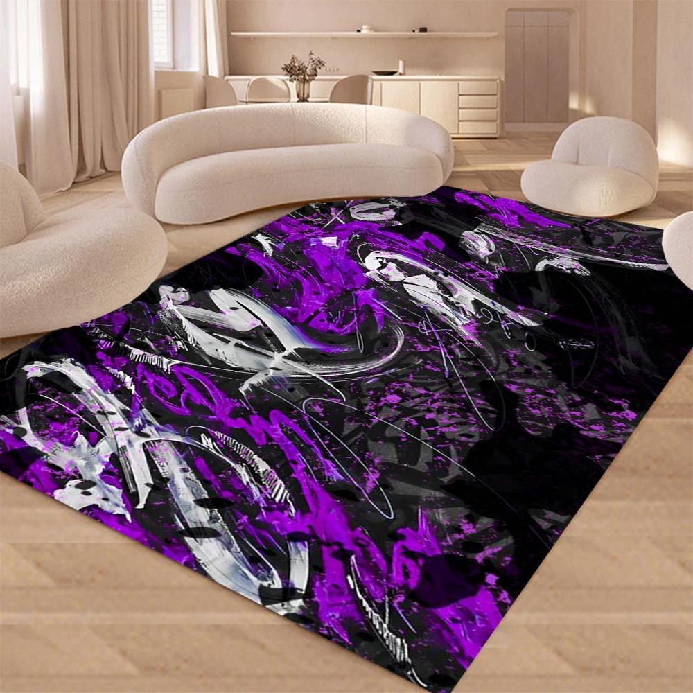 Disney Colorful Graffiti Carpet Rug for Home Living Room Bedroom Sofa Doormat Decor,kids Game Area Rug Floor Mat Gift