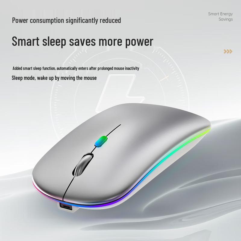 MIGE S14 Перезаряжаемая Bluetooth Трехрежимная Бесшумная Беспроводная Мышь