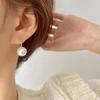 Серьги с жемчугом для женщин на осень и зиму новые легкие роскошные ретро серьги высокого класса в стиле французской светской львицы крючки для ушей