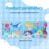 Kids Bath Mat PVC Cute Cartoon Baby Anti Slip Bath Mat with Suction Cup Quick Draining Bathtub Shower Mat Bathroom Accessories