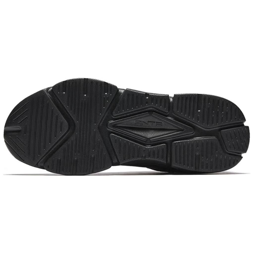 Anta Starry Night Comfortable Fleece Durable Lightweight Warm Low-Top Casual Shoes Men Sneaker Black 912448821-7