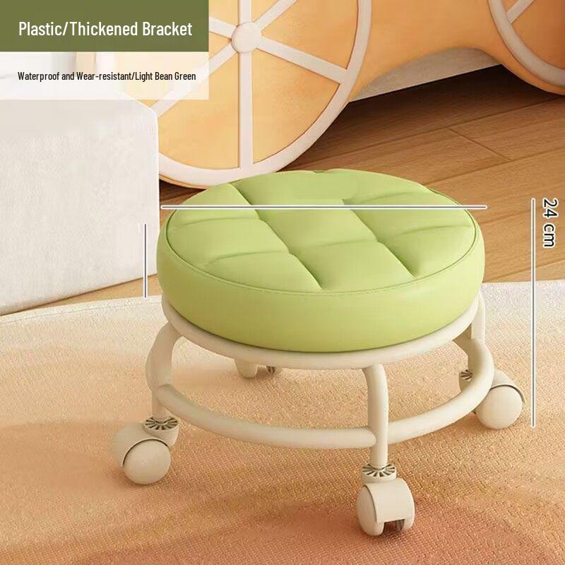 Детский акриловый стул на колесиках - Маленькое, подвижное сиденье для гостиной или детской