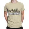 Band of Brothers white Funny 100 Cotton TShirt Band of Brothers Tops Tees For Unisex