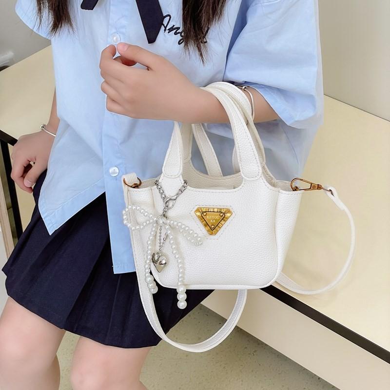 Детская мультяшная сумка через плечо Diamond, ручная, милая, легкая, сумка-ведро