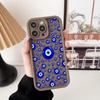 Синий принт «Сглаз» Чехол-оберег для телефона HONOR 400 90 Lite 300 200 70 50 20 10i 9X 8X PRO 5G Силиконовый чехол DIY Оболочка
