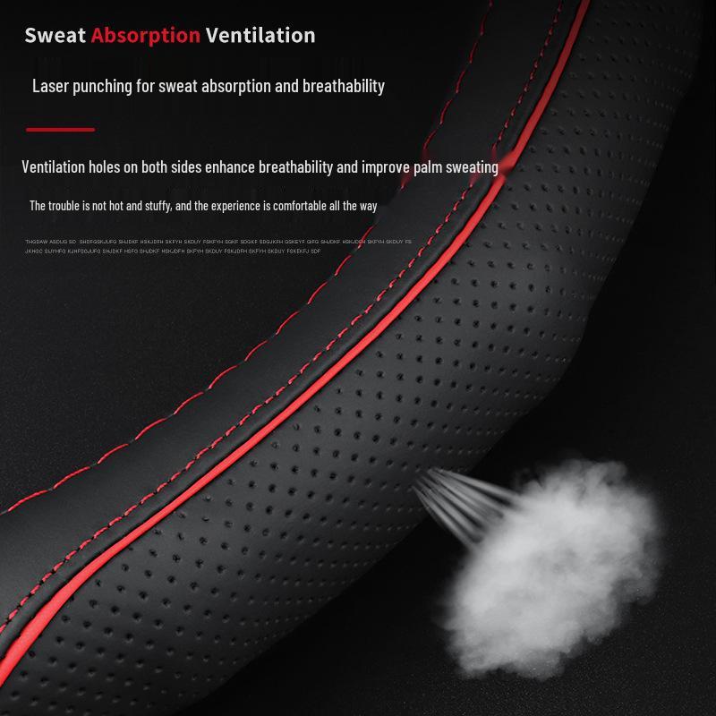 Baojun Steering Wheel Cover - Carbon Fiber, Fits 730, 630, 510, 560, 610, 310W, 530 Models, All-Season