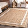 Jute Natural Rug Round Rug Handmade for Any Space Look Rustik Decor For Any Space Area