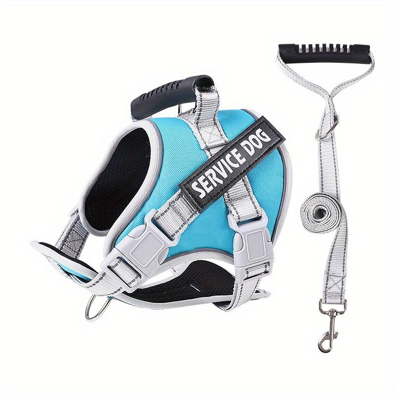 Прочная шлейка для собак с нагрудными и спинными ремнями, регулируемый светоотражающий жилет для домашних животных для активного отдыха