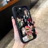 Чехол для телефона 6arelyhuman Для iPhone 17,16,15,14,13,12,11,Pro,Max,Plus,X,XS,SE4,E,Mini Черный Утолщенная рамка Чехол