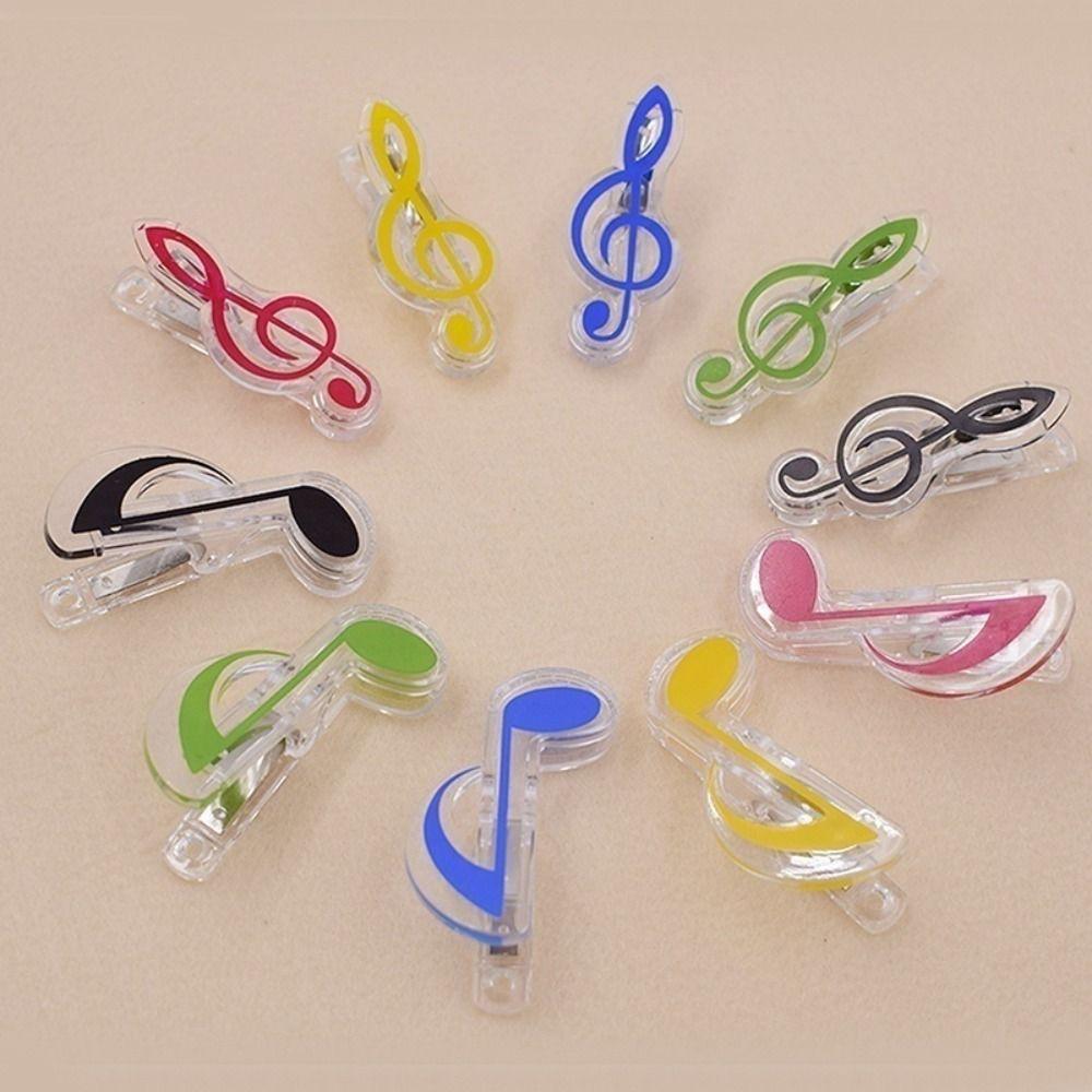 Book Clip Musical Book Note Clip Sheet Clip Music Score Clip Music Accessories   Decorative Paper