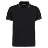 Mens Tipped Cotton Pique Polo Shirt