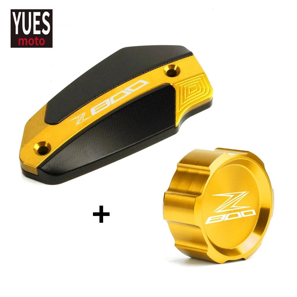 Аксессуары для мотоциклов, передняя и задняя крышка главного бачка тормозной жидкости для KAWASAKI Z800 Z 800 2013 2014 2015 2016