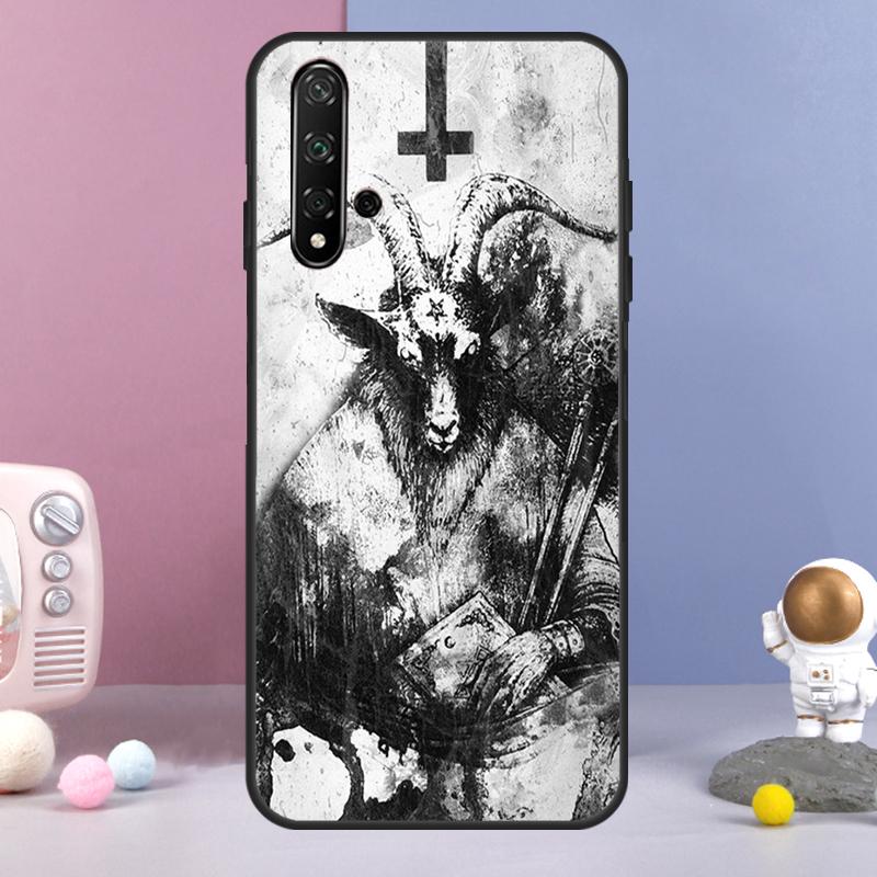 Чехол Devil Satan Для Huawei Nova Y72 Y61 Y91 Y73 Y90 Y70 Y60 12s 12i 11i 8i 9 10 SE P60 P30 Pro P40 Lite