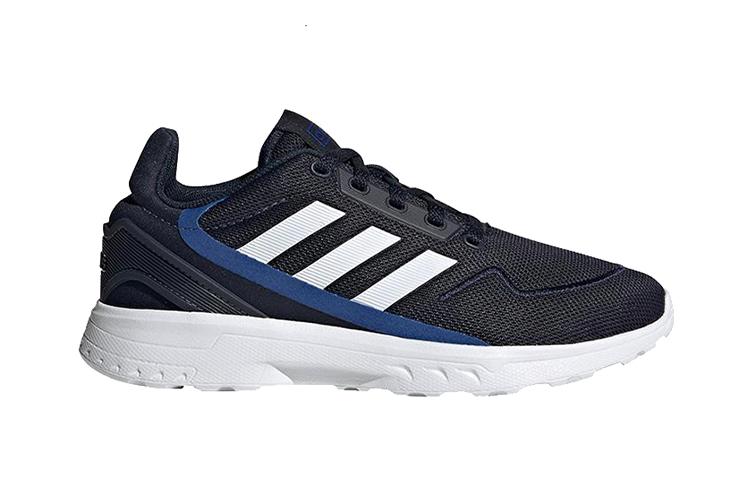 adidas Neo Runfalcon ZedRunning 'Черно-синие' Ткань Удобные Низкие Детские Беговые Кроссовки Темно-синие FV9600