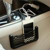 Self-Adhesive Portable Side Door Back Seat Storage Phone Holder Pocket Organizer Car Net Bag