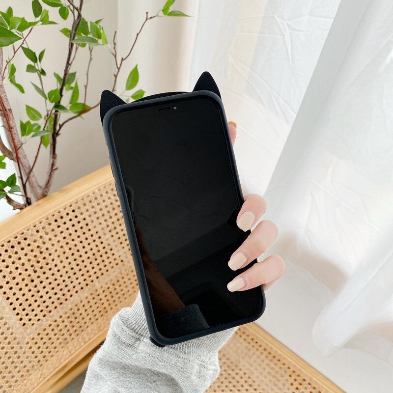 Силиконовый чехол для телефона с изображением усатого кота из мультфильма, защитный чехол для iPhone 6s 7 8 Plus XS 11/12/13/14/15/16 Pro Max